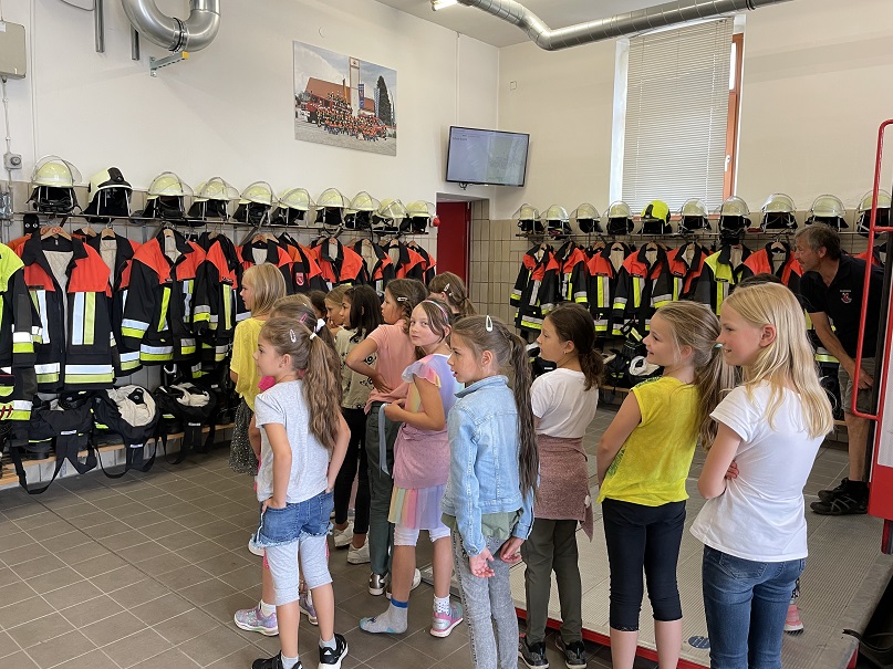 3. Klassen bei der Feuerwehr